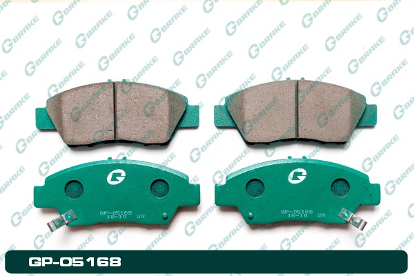 КОЛОДКИ ТОРМОЗНЫЕ ДИСКОВЫЕ G-BRAKE GP05168
