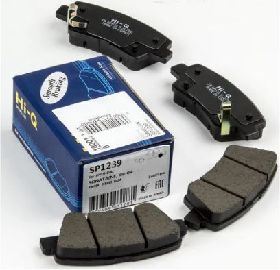 КОЛОДКИ ТОРМОЗНЫЕ ДИСКОВЫЕ SANGSIN BRAKE SP1239