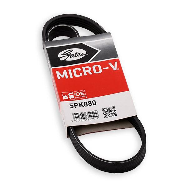 РЕМЕНЬ РУЧЕЙКОВЫЙ GATES 5PK880