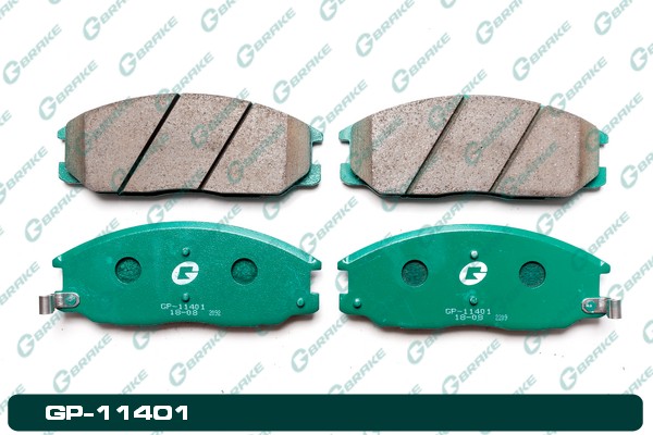 КОЛОДКИ ТОРМОЗНЫЕ ДИСКОВЫЕ G-BRAKE GP11401