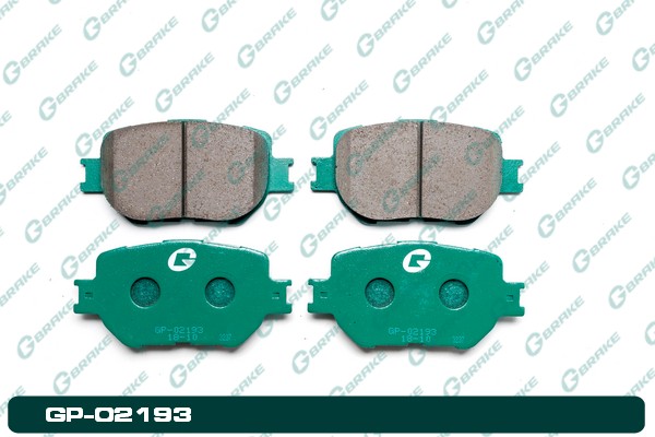 КОЛОДКИ ТОРМОЗНЫЕ ДИСКОВЫЕ G-BRAKE GP02193