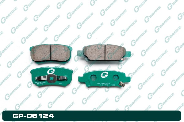КОЛОДКИ ТОРМОЗНЫЕ ДИСКОВЫЕ G-BRAKE GP06124