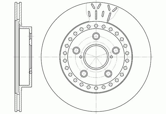 ДИСК ТОРМОЗНОЙ G-BRAKE GR02259