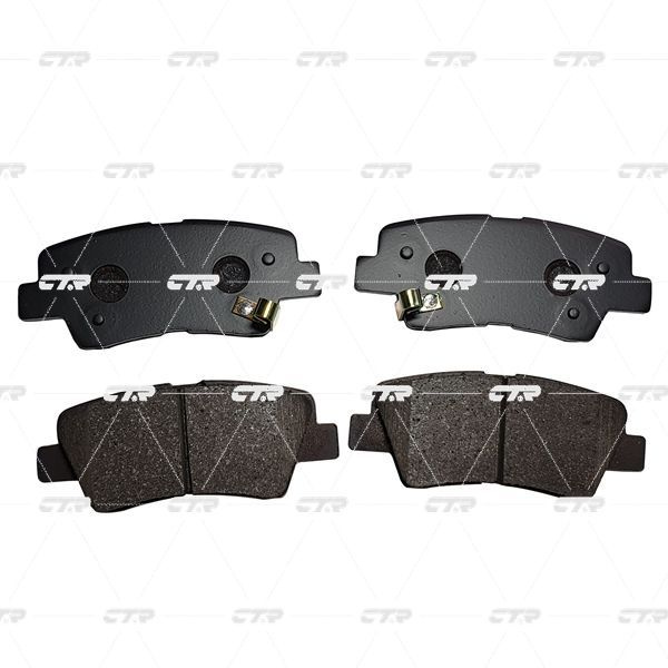 КОЛОДКИ ТОРМОЗНЫЕ ДИСКОВЫЕ CTR GK0499P
