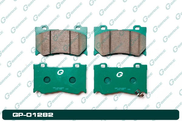 КОЛОДКИ ТОРМОЗНЫЕ ДИСКОВЫЕ G-BRAKE GP01282