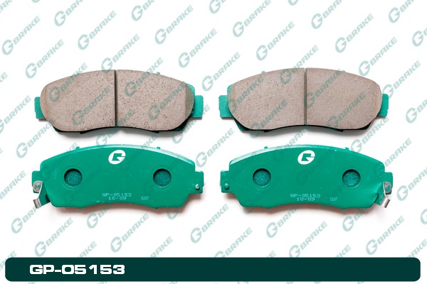 КОЛОДКИ ТОРМОЗНЫЕ ДИСКОВЫЕ G-BRAKE GP05153