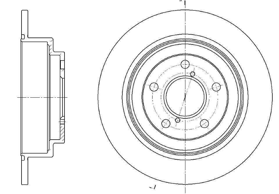 ДИСК ТОРМОЗНОЙ G-BRAKE GR01123