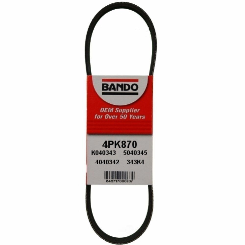 РЕМЕНЬ ПОЛИКЛИНОВЫЙ BANDO 4PK870