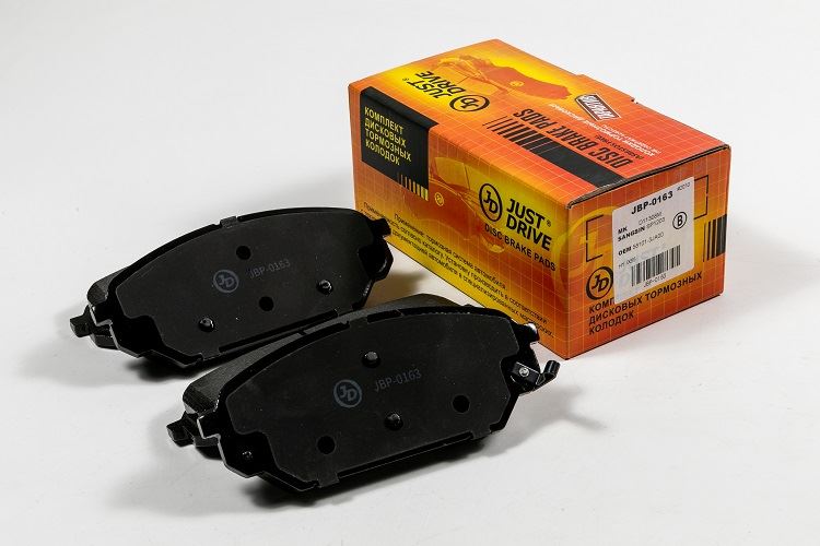КОЛОДКИ ТОРМОЗНЫЕ ДИСКОВЫЕ JD JBP0163