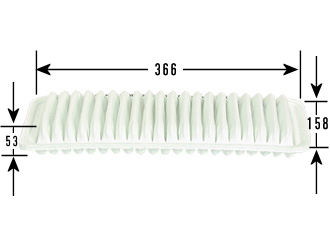 ФИЛЬТР ВОЗДУШНЫЙ VIC A1014