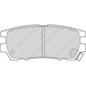 КОЛОДКИ ТОРМОЗНЫЕ ДИСКОВЫЕ FERODO FDB804