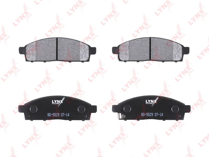 КОЛОДКИ ТОРМОЗНЫЕ ДИСКОВЫЕ LYNXauto BD5529
