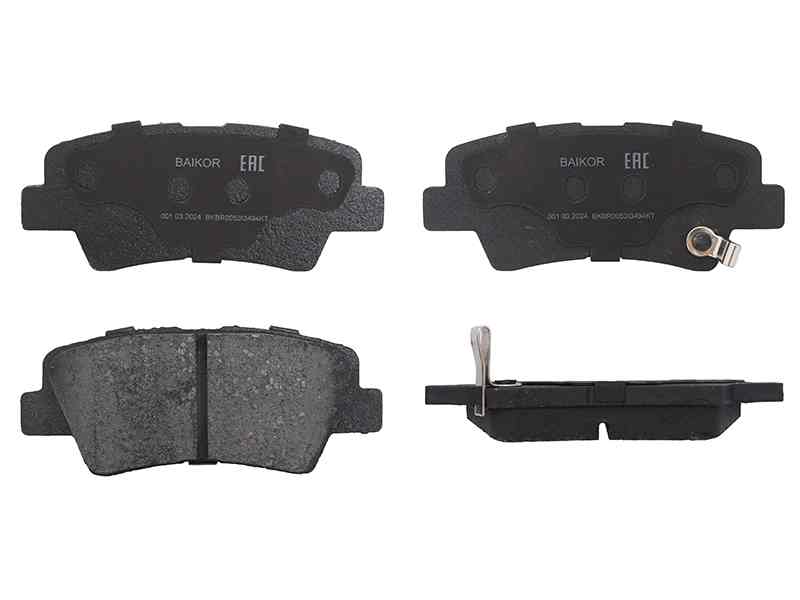 КОЛОДКИ ТОРМОЗНЫЕ ДИСКОВЫЕ BAIKOR BKBR0053