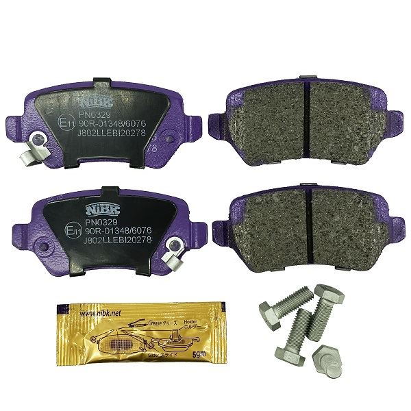 КОЛОДКИ ТОРМОЗНЫЕ ДИСКОВЫЕ NIBK PN0329