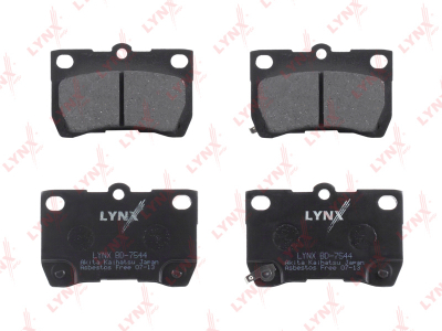 КОЛОДКИ ТОРМОЗНЫЕ ДИСКОВЫЕ LYNXauto BD7544