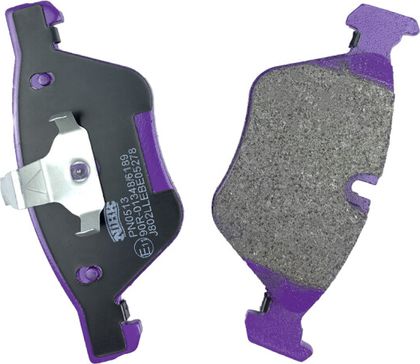 КОЛОДКИ ТОРМОЗНЫЕ ДИСКОВЫЕ NIBK PN0513