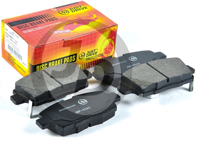 КОЛОДКИ ТОРМОЗНЫЕ ДИСКОВЫЕ JD JBP0242