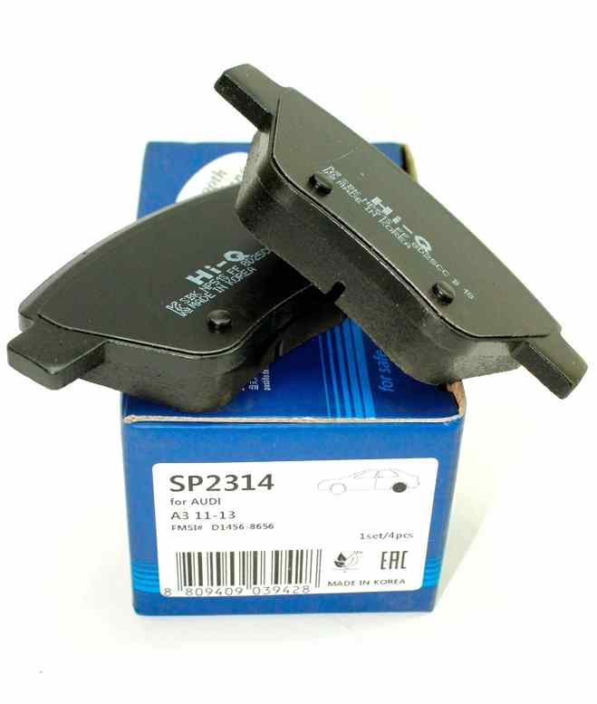 КОЛОДКИ ТОРМОЗНЫЕ ДИСКОВЫЕ SANGSIN BRAKE SP2314