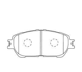 КОЛОДКИ ТОРМОЗНЫЕ ДИСКОВЫЕ IXAT X3P0172