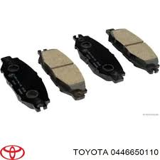 КОЛОДКИ ТОРМОЗНЫЕ ДИСКОВЫЕ TOYOTA 0446650110