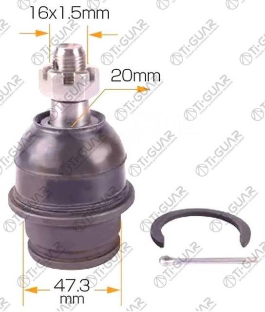 ШАРОВАЯ ОПОРА Ti-Guar TG4333060040