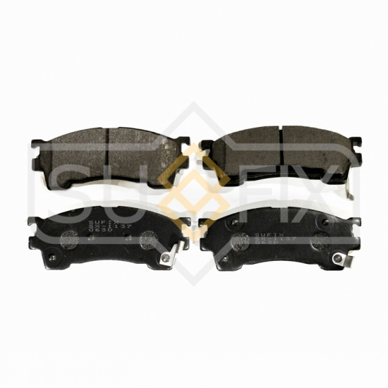 КОЛОДКИ ТОРМОЗНЫЕ ДИСКОВЫЕ SUFIX SX1137