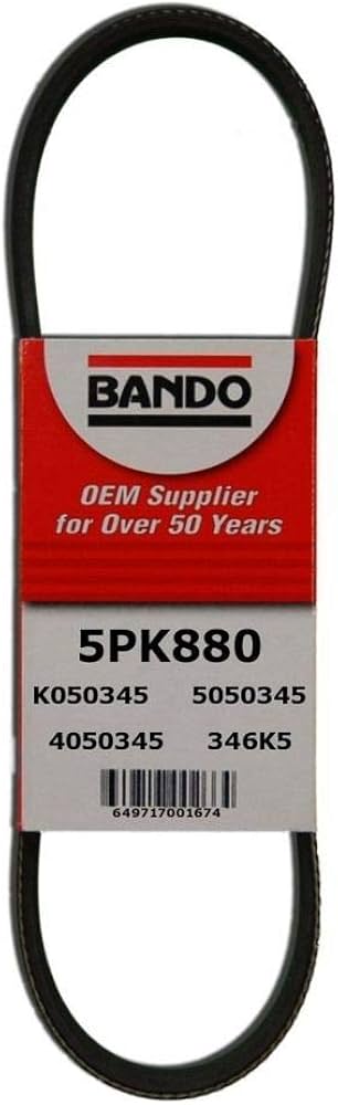 РЕМЕНЬ ПОЛИКЛИНОВЫЙ BANDO 5PK880