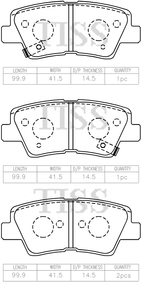 КОЛОДКИ ТОРМОЗНЫЕ ДИСКОВЫЕ PARAUT K282434Y