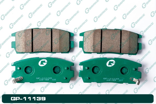 КОЛОДКИ ТОРМОЗНЫЕ ДИСКОВЫЕ G-BRAKE GP11139
