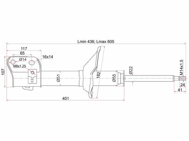 СТОЙКА ГАЗОМАСЛЯНАЯ SAT ST20310FC040