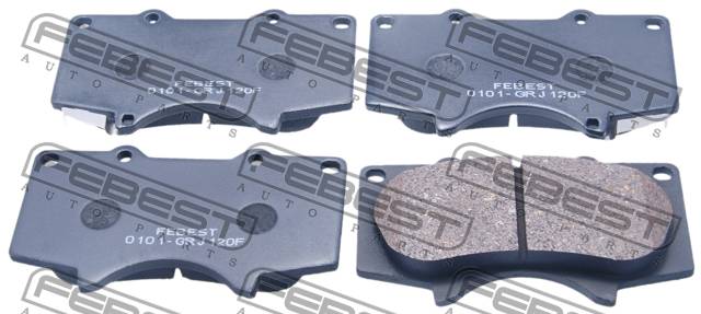 КОЛОДКИ ТОРМОЗНЫЕ ДИСКОВЫЕ FEBEST 0101GRJ120F