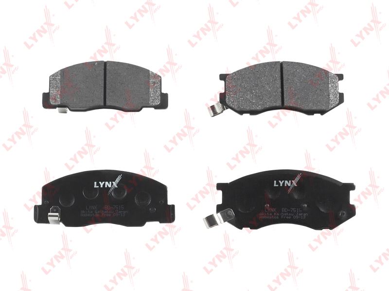 КОЛОДКИ ТОРМОЗНЫЕ ДИСКОВЫЕ LYNXauto BD7515