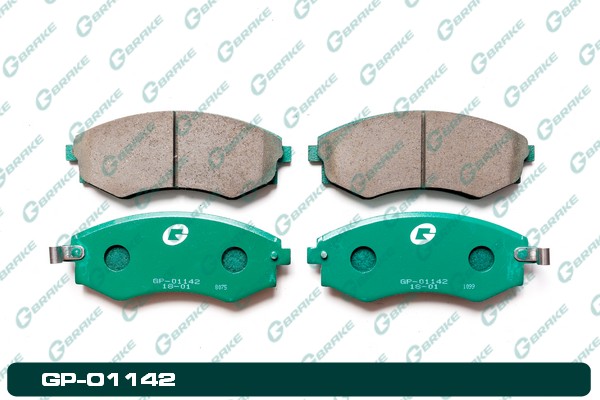 КОЛОДКИ ТОРМОЗНЫЕ ДИСКОВЫЕ G-BRAKE GP01142