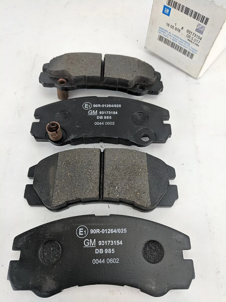 КОЛОДКИ ТОРМОЗНЫЕ ДИСКОВЫЕ GM 1605978