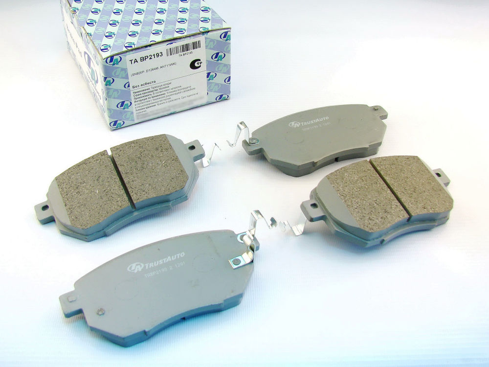 КОЛОДКИ ТОРМОЗНЫЕ ДИСКОВЫЕ TRUSTAUTO TABP2193