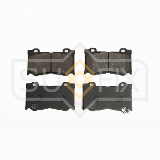 КОЛОДКИ ТОРМОЗНЫЕ ДИСКОВЫЕ SUFIX SX1219
