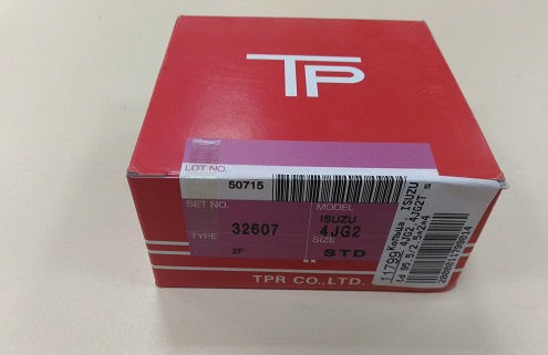 КОЛЬЦА ПОРШНЕВЫЕ TP 32607STD