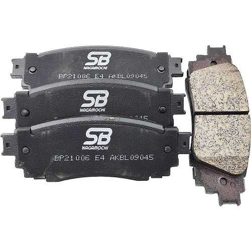 КОЛОДКИ ТОРМОЗНЫЕ ДИСКОВЫЕ SB Nagamochi BP21006