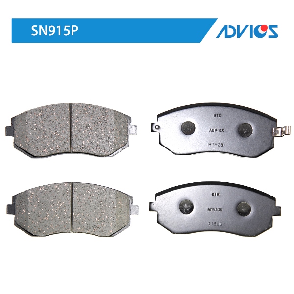 КОЛОДКИ ТОРМОЗНЫЕ ДИСКОВЫЕ ADVICS SN915P