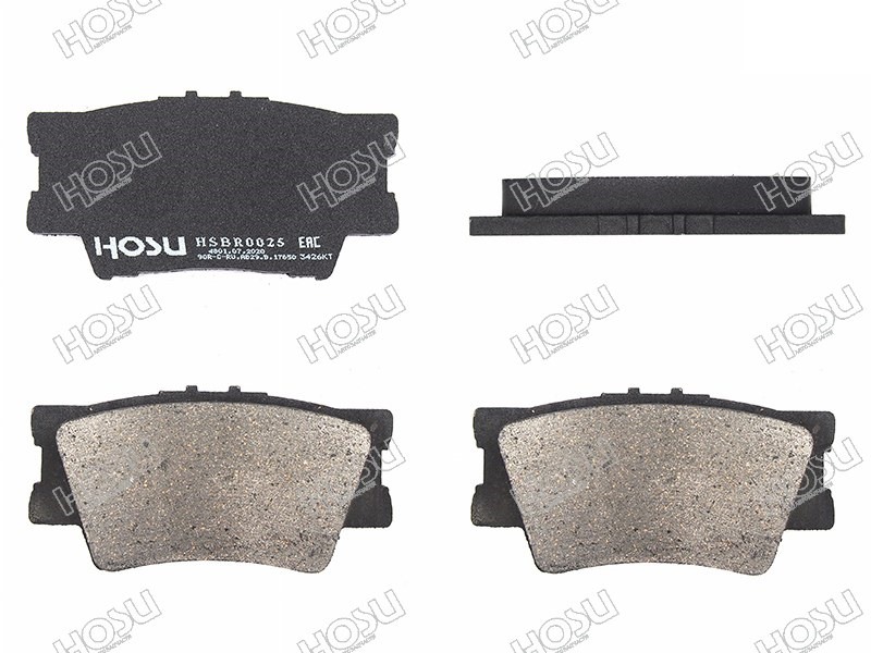 КОЛОДКИ ТОРМОЗНЫЕ ДИСКОВЫЕ HOSU HSBR0025
