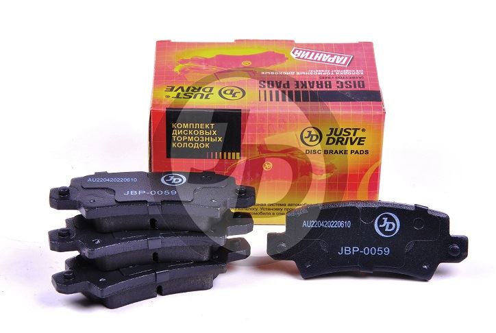 КОЛОДКИ ТОРМОЗНЫЕ ДИСКОВЫЕ JD JBP0059