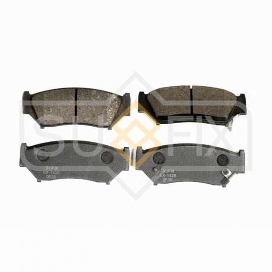 КОЛОДКИ ТОРМОЗНЫЕ ДИСКОВЫЕ SUFIX SX1428