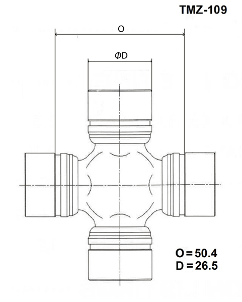 КРЕСТОВИНА TOYO TMZ109