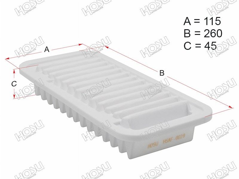 ФИЛЬТР ВОЗДУШНЫЙ HOSU HSAF0029