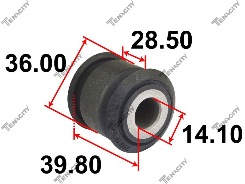 САЙЛЕНТБЛОК РЫЧАГА ПОДВЕСКИ TENACITY AAMSB1020