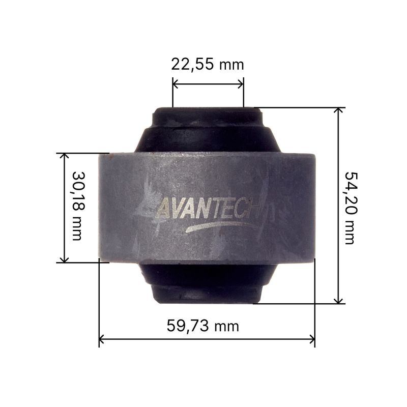 САЙЛЕНТБЛОК РЫЧАГА ПОДВЕСКИ AVANTECH ASB0151