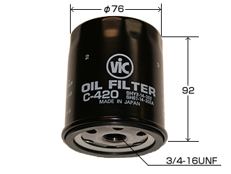 ФИЛЬТР МАСЛЯНЫЙ VIC C420