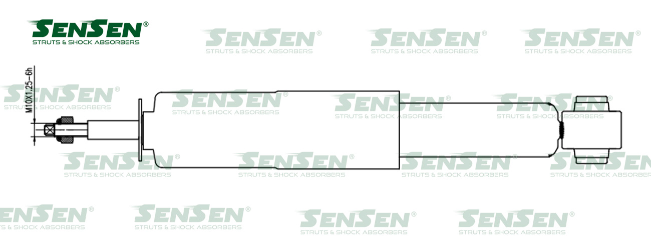 АМОРТИЗАТОР ПОДВЕСКИ SENSEN 12130218