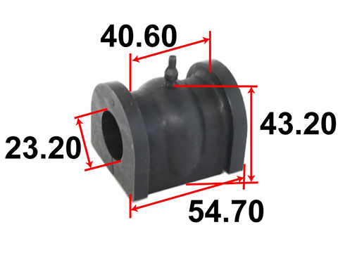 ВТУЛКА СТАБИЛИЗАТОРА TENACITY ASBHO1040