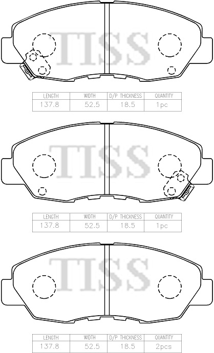 КОЛОДКИ ТОРМОЗНЫЕ ДИСКОВЫЕ PARAUT H281250Y